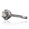 Image 2 : 18KT White Gold 1.91ctw Diamond Ring