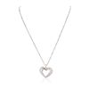 Image 2 : 14KT White Gold 1.50ctw Diamond Pendant With Chain