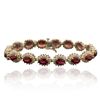 Image 1 : 14KT Yellow Gold 17.28ctw Ruby and Diamond Bracelet