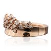 Image 2 : 14KT Rose Gold 0.39ctw Diamond Ring