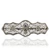 Image 1 : 14KT White Gold 0.90cts Diamond Brooch