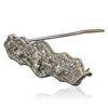 Image 2 : 14KT White Gold 0.90cts Diamond Brooch