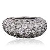 Image 1 : 14KT White Gold 5.34ctw Diamond Ring