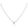 Image 2 : 14KT White Gold 0.60ctw Diamond Necklace