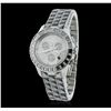 Image 1 : Gents Christian Dior Stainless Steel Diamond Christal Chronograph Wristwatch