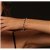 Image 3 : 14KT Rose Gold 14.94ctw Tanzanite and Diamond Bracelet