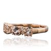 Image 2 : 14KT Rose Gold 1.31ctw Morganite and Diamond Ring