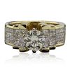 Image 1 : 18KT Yellow Gold 3.04ctw Diamond Ring