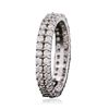 Image 2 : 14KT White Gold 0.81ctw Diamond Ring