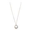 Image 2 : 14KT Rose Gold 0.62ctw Diamond Pendant With Chain