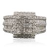 Image 1 : 14KT White Gold Diamond Ring