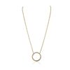 Image 2 : 14KT Yellow Gold 0.90ctw Diamond Pendant With Chain