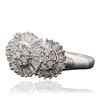 Image 2 : 14KT White Gold 0.38ctw Diamond Ring