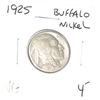 Image 1 : 1925 *KEY DATE* BUFFALO NICKEL RED BOOK VALUE $4.00+ *NICE EARLY VERY GOOD GRADE*!! BUFFALO NICKEL C