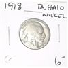 Image 1 : 1918 BUFFALO NICKEL RED BOOK VALUE $6.00+ *NICE EARLY GOOD GRADE*!! BUFFALO NICKEL CAME OUT OF SAFE!