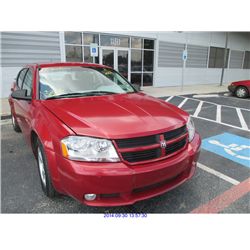 2009 - DODGE AVENGER // REBUILT SALVAGE