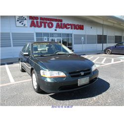 1998 - HONDA ACCORD//REBUILT SALVAGE!