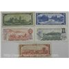 Image 2 : Canadian Banknote Lot. Mixed Denominations and Dates.