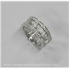 Image 1 : Silver Roman Ring w/ Swarovski-Elements.