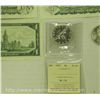 Image 3 : CAN One Dollar Collector Lot w/ ICCS CAN Coin. Includes: (5) $1 CAN Banknotes, CAN ICCS 1957 $1 and 