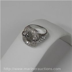 Valerea Designer Ring in Set w/ Swarovski-Elements.