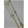 Image 2 : Chic Multi Heart Necklace Yellow Rhodium.