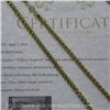 Image 2 : Tiffany Inspired Box Link Necklace with 18kt Gold Plating.