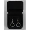 Image 1 : Chic - Tear Drop Earring with Swarovski Stud Back.