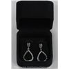 Image 4 : Chic - Tear Drop Earring with Swarovski Stud Back.