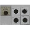 Image 1 : Cent Collection. 4 Large Cents (Late 1800's, Early 1900's) and ICCS CAN 1919 Red and Brown 1c.