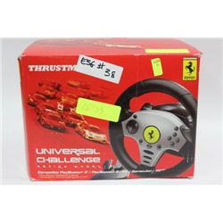 THRUST MASTER UNIVERSAL RACING WHEEL