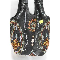 BEADED PURSE