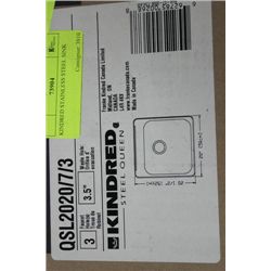 KINDRED STAINLESS STEEL SINK