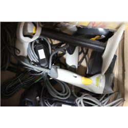 BOX OF BAR CODE SCANNERS