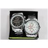 Image 1 : NEW MATCHING MENS S/S QUARTZ WATCHES
