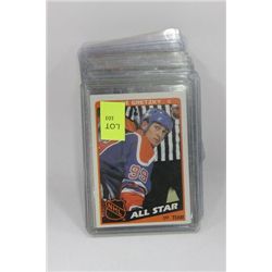 LARGE BUNDLE OF GRETZKY CARDS