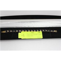 NEW LADIES LAB SAPPHIRE LADIES TENNIS BRACELET