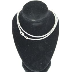 925 SILVER 18" BOX LINK CHAIN