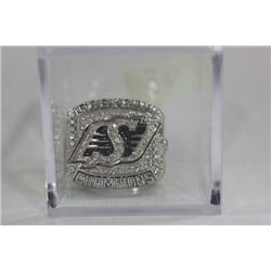 SASK ROUGHRIDERS GREY CUP REPLICA RING