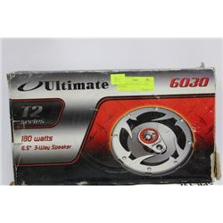 ULTIMATE 180 WATTS 6.5" 3-WAY SPEAKER