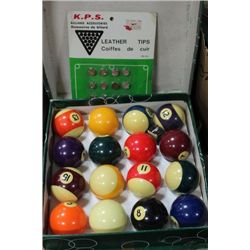 POOL BALL SET