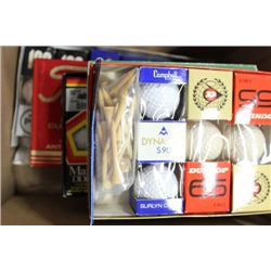 BOX OF GOLF BALLS
