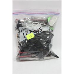 BAG OF POCKET KNIVES AS THEY COME