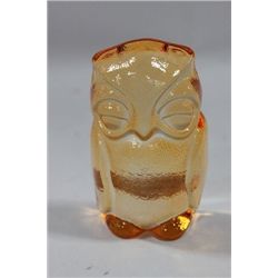 NACHTMANN ORANGE CRYSTAL OWL