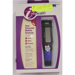 INFO SCAN 3 PERSONAL MOBILE SCANNER