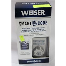 WEISER SMARTCODE TOUCH PAD KEYLESS ENTRY