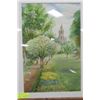 Image 1 : LIA AULBACH FRAMED WATER COLOUR PARK SCENE