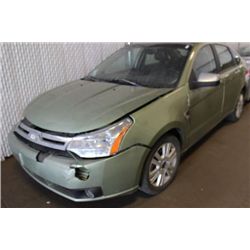 2008 ACTIVE FORD FOCUS W 110,049 KMS (FT END