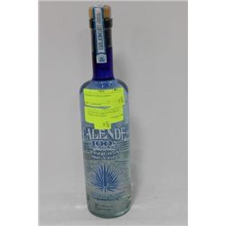 CALENDE 100% DE AGAVE SILVER TEQUILA