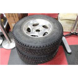 TWO(2) FIRESTONE TIRES LT245/75R16